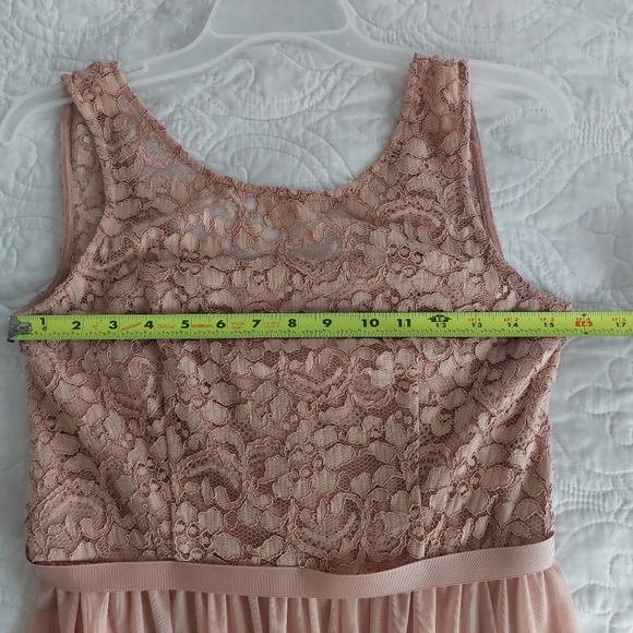 Celebrate DB Studio - Formal Junior/Ladies Bridesmaid Dress Sand/Beige/Tan - Picture 10 of 15